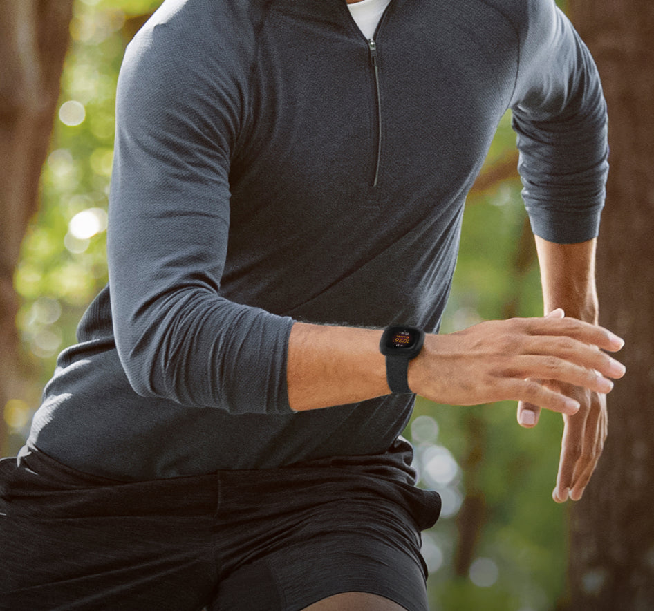Fitbit Versa 3 Advanced Smartwatch On Wrist